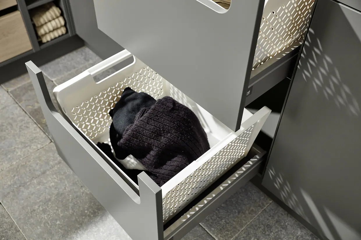Laundry &amp; mudroom by Nolte