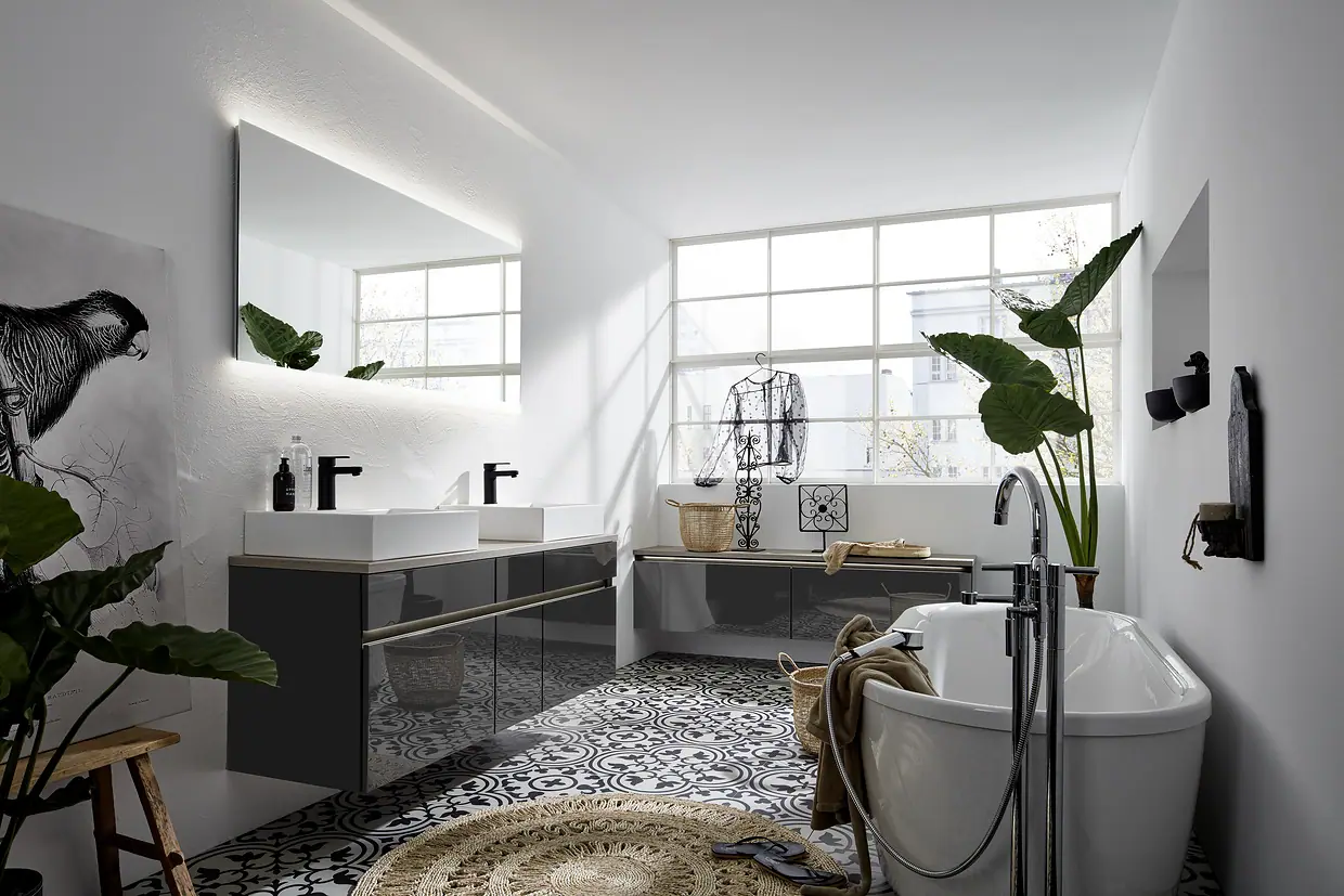 Bathroom vanities by Nolte