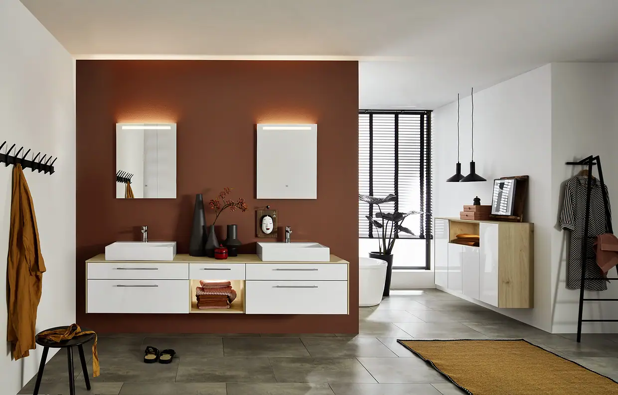 Bathroom vanities by Nolte