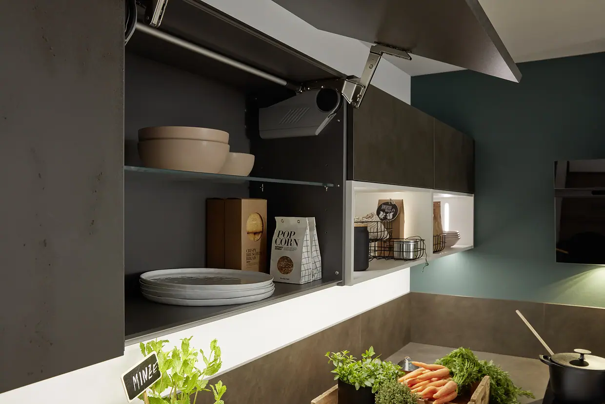 Lift-up wall units