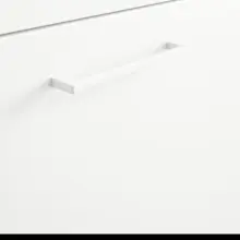 Arctic white matt lacquer