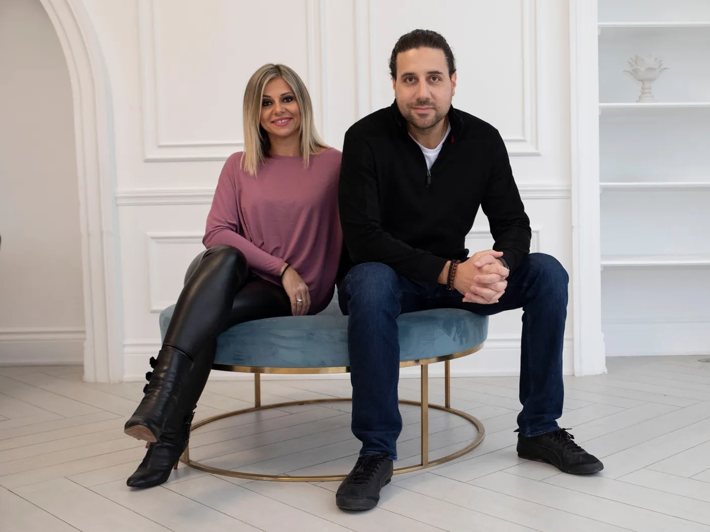 Slobodan and Aleksandra Jelenic, founders of bobi Kitchens